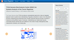 Desktop Screenshot of cancerregulome.org